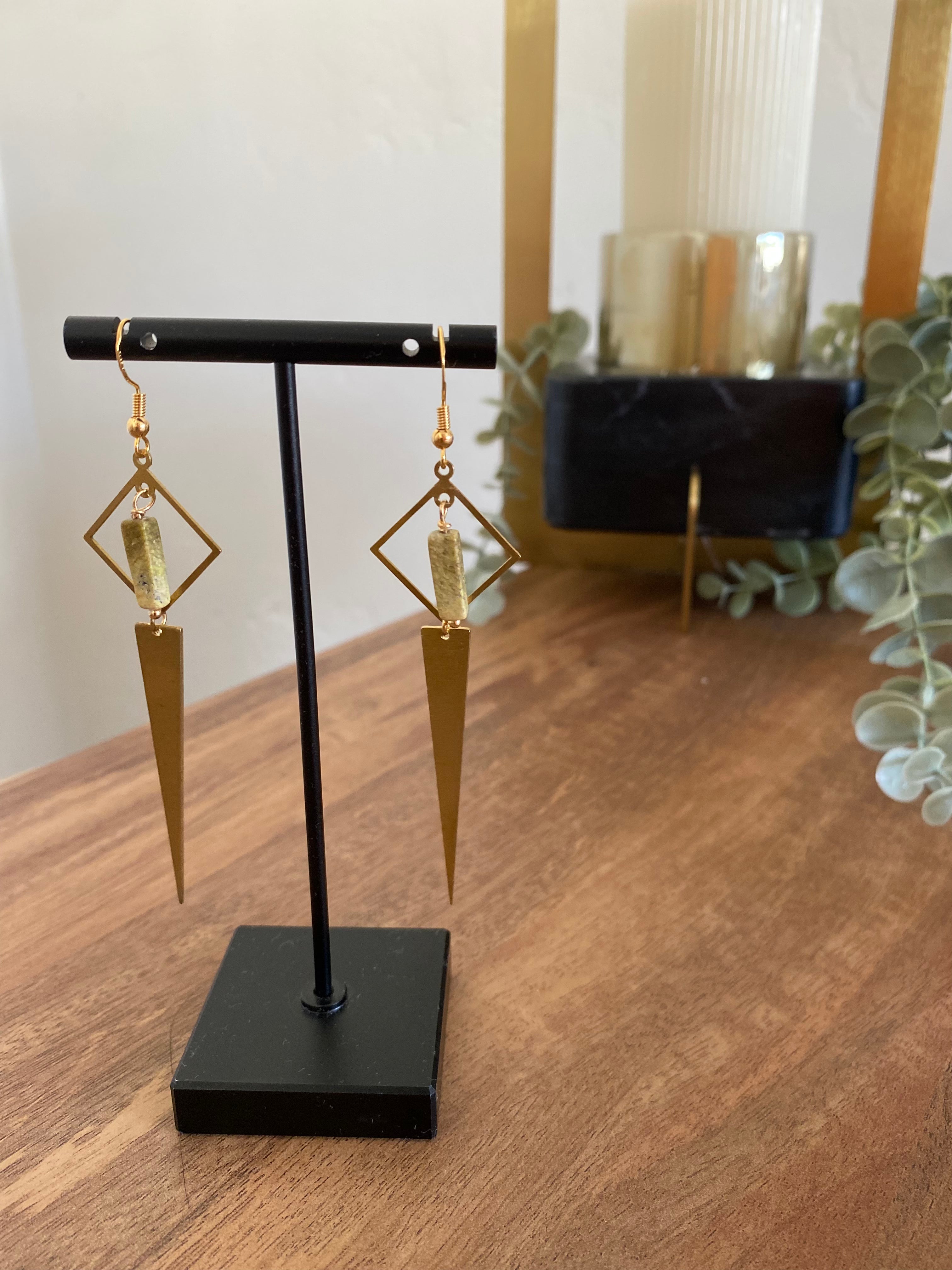 Serpentine Earrings